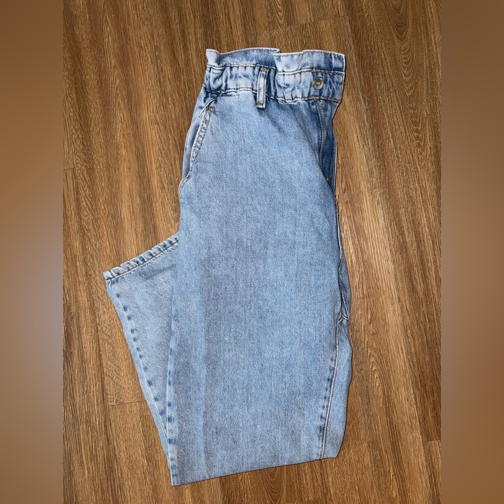 Zara Denim Paper bag Jeans